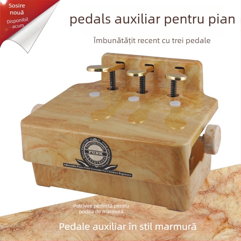 Pedal auxiliar pentru pian pentru învățare, model PA-27, DEDO, material OPP+spumă+carton