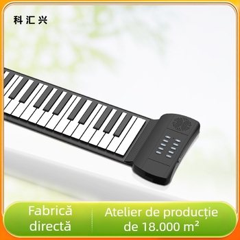 Kehuixing PM61/PM49 Pian portabil, 61 tastele, material plastic, polifonie de 32 voci