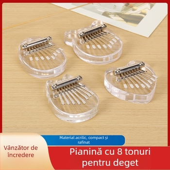Kalimba Ruzik 816 — ambalaj: cutie de carton cu lanard și manual de instrucțiuni; potrivit pentru instrumente muzicale (Brand: Ruzik; Model: 816; Conținutul pachetului: cutie de carton, lanard, manual; Destinație: instrumente muzicale)