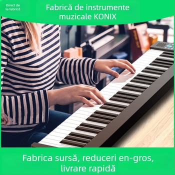 Kehuixing PJ61Z/PJ49Z pian digital portabil – 61 clape, polifonie 32, 101–200 sunete, 11–50 melodii demo
