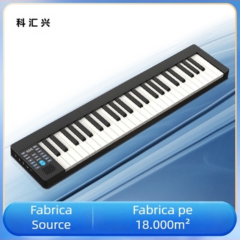 PJ61Z pian electronic cu 61 clape, portabil, Bluetooth dual — pentru copii și adulți, începători până la avansați