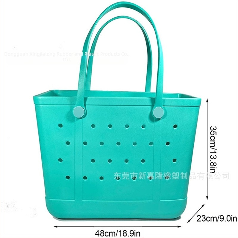 Geantă EVA cu găuri pentru plajă – Personalizabilă, imprimare, grosime 3,5 mm, densitate 35, impermeabilă