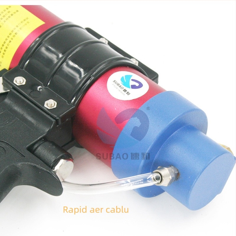 Pistol de lipit, cartuș 310 ml, pneumatic, viteză reglabilă, model Q3, SUBAO/Speed Leopard