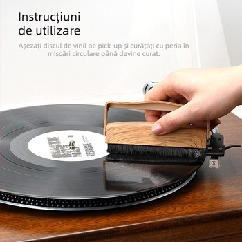 Kit de curățare discuri vinil – OPULA KCL-1900, set de curățare, 2024