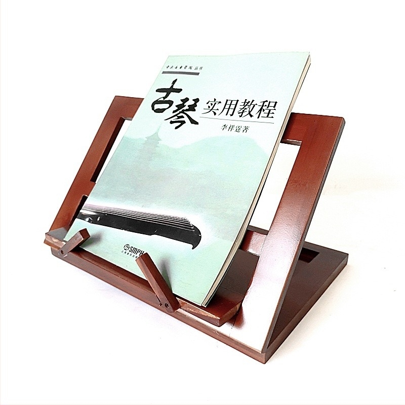 Stativ de muzică din bambus pentru instrumente – model de birou, Redstar