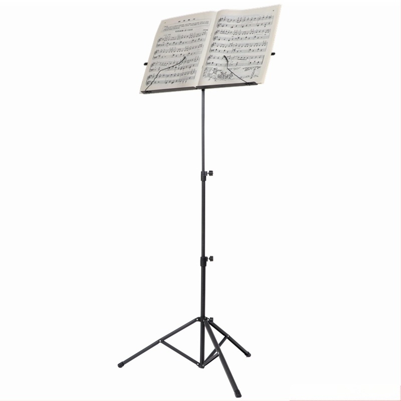Stativ pentru partituri, cu structură metalică, model 01 cap din cauciuc, ambalat în pungi
