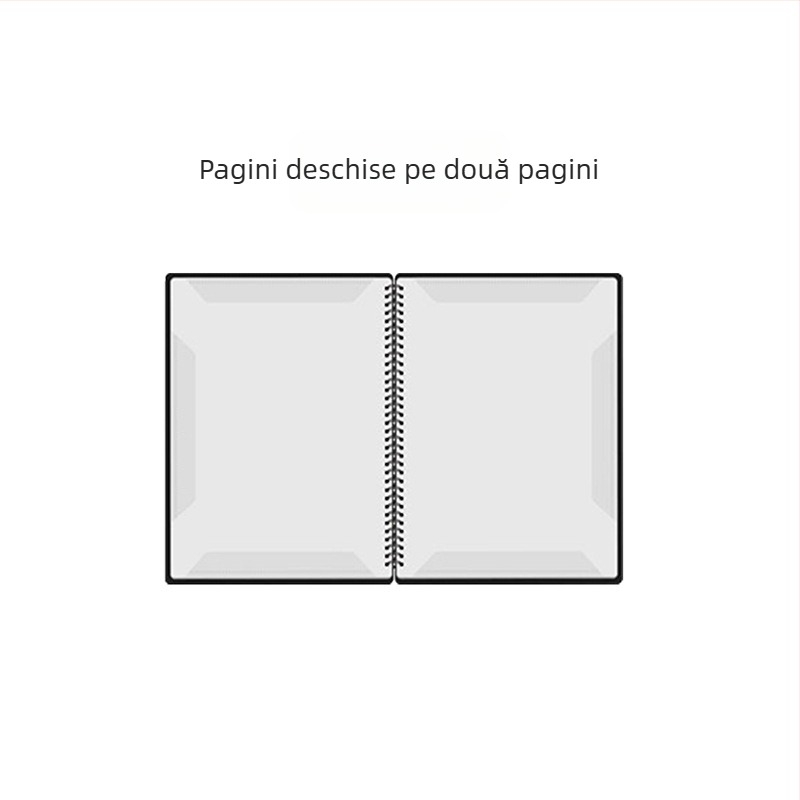 Dosar pentru partituri de pian cu design decupat, reglabil, anti-reflectiv, material PP, model FB-02