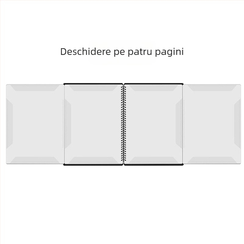 Dosar pentru partituri de pian cu design decupat, reglabil, anti-reflectiv, material PP, model FB-02