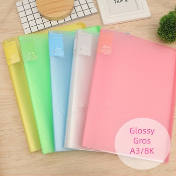 Dosar plastic cu mai multe pagini, logo imprimat, procesare personalizabilă, grosime a plăcilor 0,8 mm