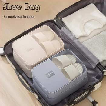 Geantă de depozitare pentru pantofi de călătorie — material Twill, stil modern minimalist, brand Step Ashore, categorie: huse și genți pentru pantofi, lansare primăvara 2025.
