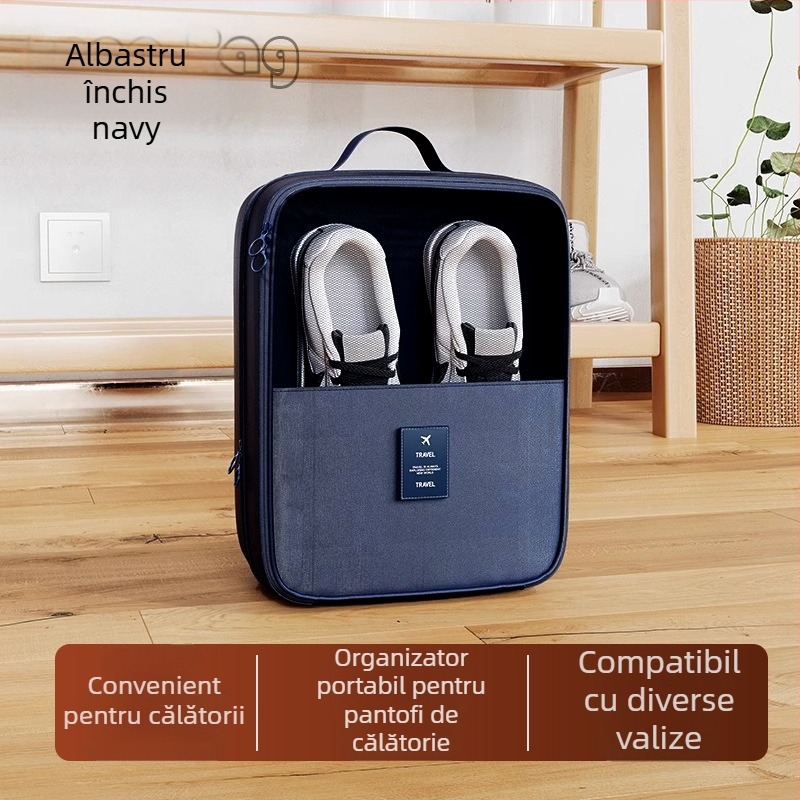 Geantă de depozitare pentru pantofi de călătorie — material Twill, stil modern minimalist, brand Step Ashore, categorie: huse și genți pentru pantofi, lansare primăvara 2025.