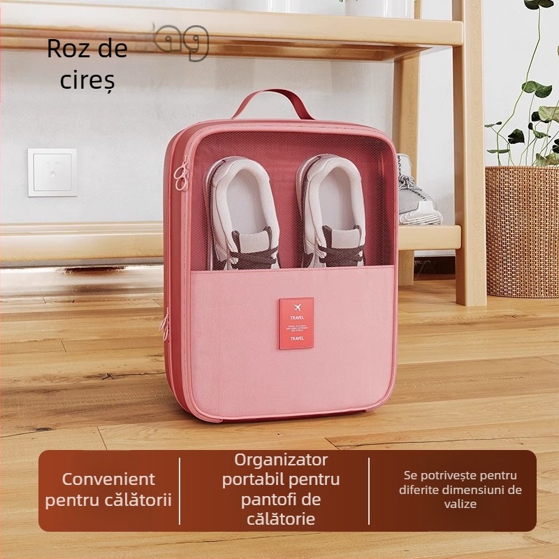 Geantă de depozitare pentru pantofi de călătorie — material Twill, stil modern minimalist, brand Step Ashore, categorie: huse și genți pentru pantofi, lansare primăvara 2025.