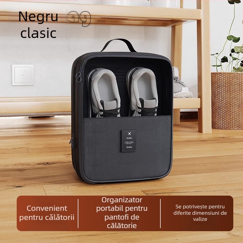 Geantă de depozitare pentru pantofi de călătorie — material Twill, stil modern minimalist, brand Step Ashore, categorie: huse și genți pentru pantofi, lansare primăvara 2025.