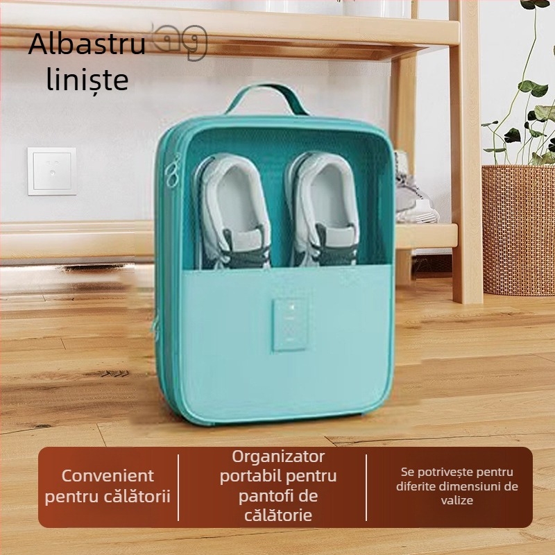 Geantă de depozitare pentru pantofi de călătorie — material Twill, stil modern minimalist, brand Step Ashore, categorie: huse și genți pentru pantofi, lansare primăvara 2025.