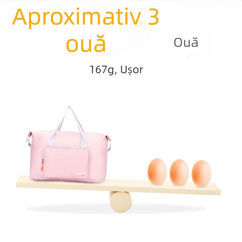 Geantă de voiaj pliabilă - Capacitate mare (20–35L), Poliester, Impermeabilă, Extrem de ușoară, Unisex