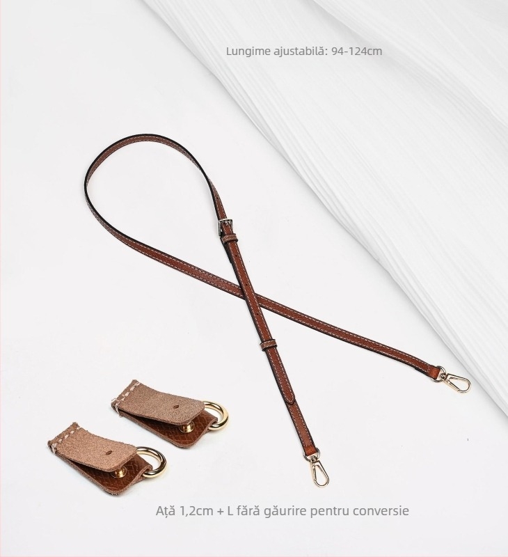 Miss qin Curea de umăr din PU pentru geantă — fără găuri, rezistent la uzură, stil urban minimalist