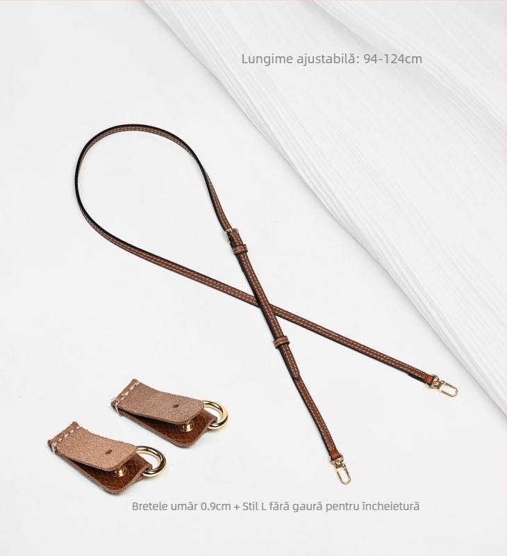 Miss qin Curea de umăr din PU pentru geantă — fără găuri, rezistent la uzură, stil urban minimalist