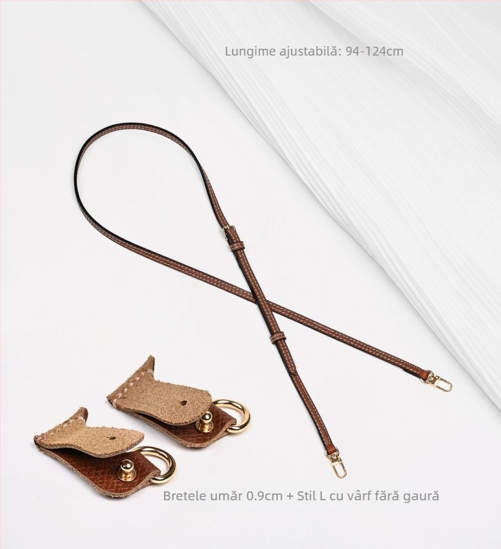 Miss qin Curea de umăr din PU pentru geantă — fără găuri, rezistent la uzură, stil urban minimalist