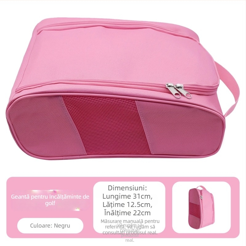 Geantă de încălțăminte pentru golf, design respirabil, imprimare logo și personalizare