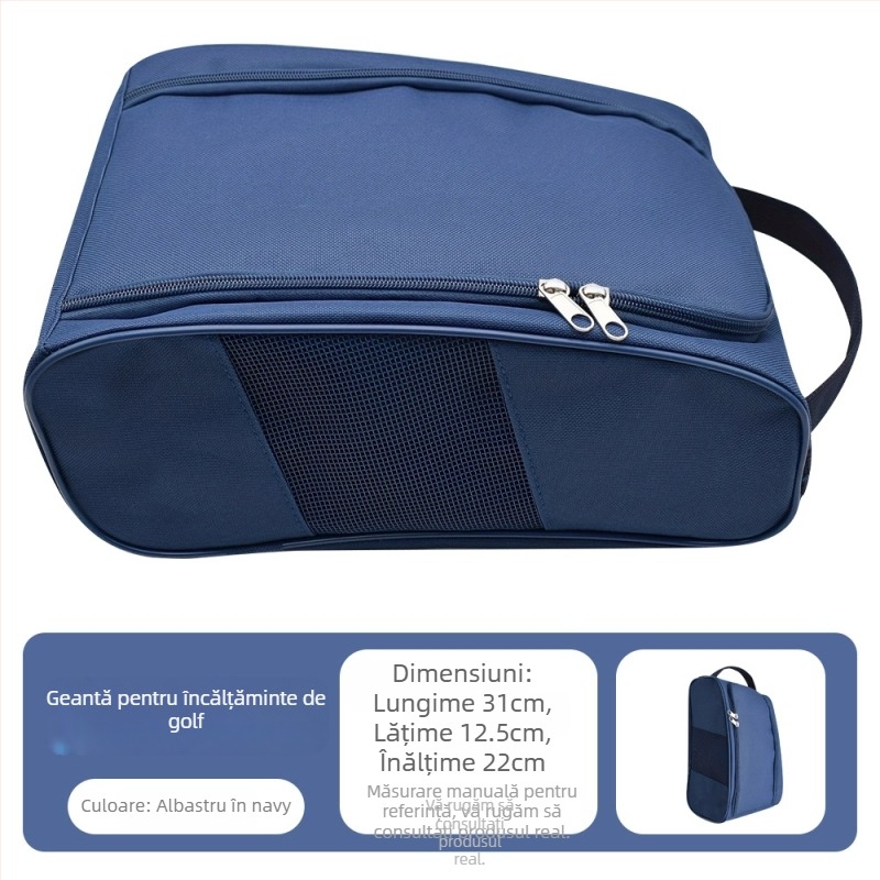Geantă de încălțăminte pentru golf, design respirabil, imprimare logo și personalizare