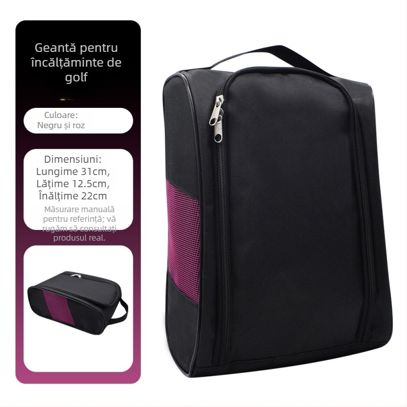 Geantă de încălțăminte pentru golf, design respirabil, imprimare logo și personalizare