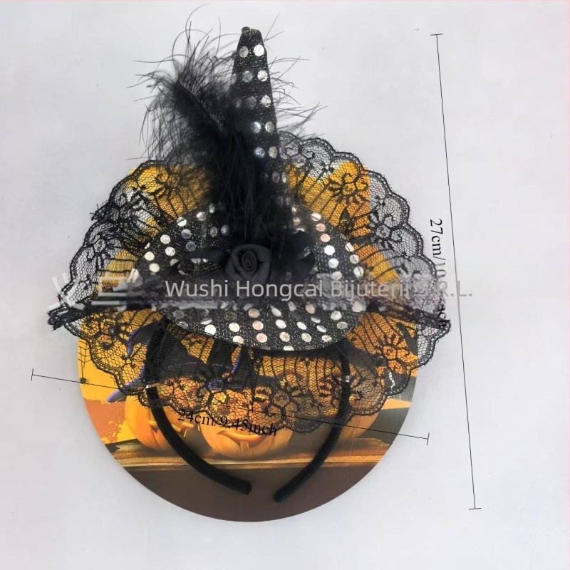 Bentiță pentru păr cu paiete Marvel, din material textil, lucrată manual, pentru copii de peste 10 ani