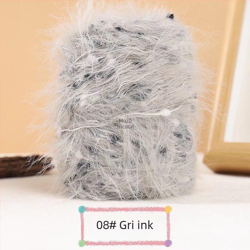 Fire Muzo mink velvet – fir răsucit la inel, pentru tricotat manual