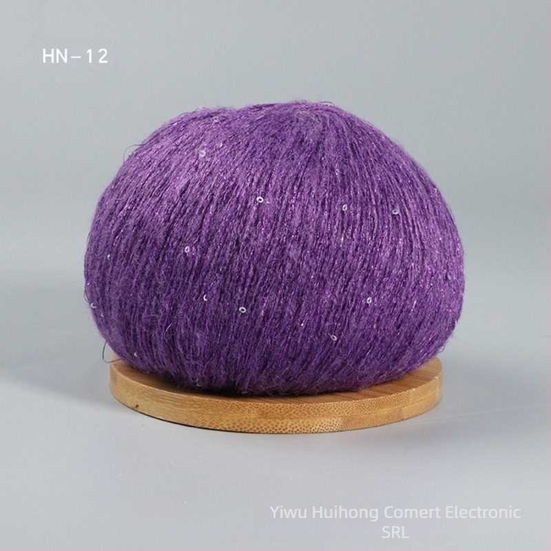 Fir mohair, filare worsted, fir grupat, pentru păpuși tricotate manual