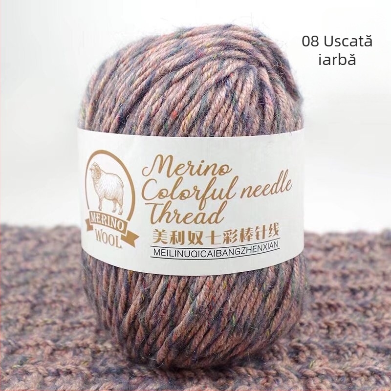 Fir Merino amestecat, ring-spun, pentru țesut și tricotat, origine Hebei