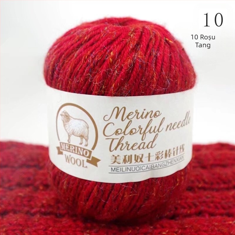 Fir Merino amestecat, ring-spun, pentru țesut și tricotat, origine Hebei