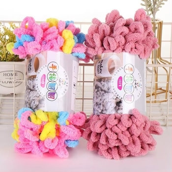 Fire de tricotat cu degetul — groasă pentru perne DIY, 16s, fir simplu, semi-worsted