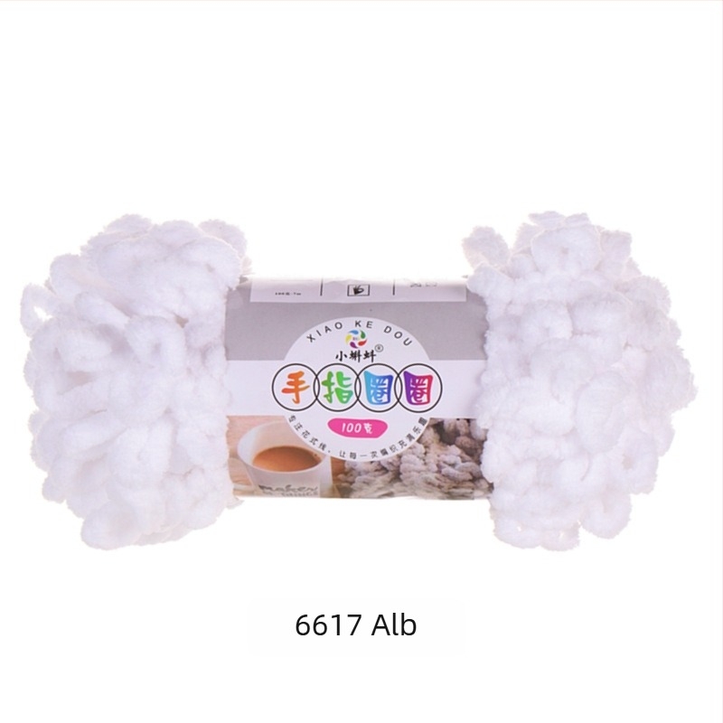 Fire de tricotat cu degetul — groasă pentru perne DIY, 16s, fir simplu, semi-worsted