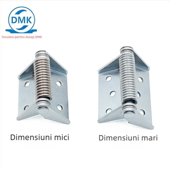 CL129 Balama cu arc din oțel inoxidabil pentru ușile cutiilor de distribuție și dulapuri, închidere automată, design îngroșat