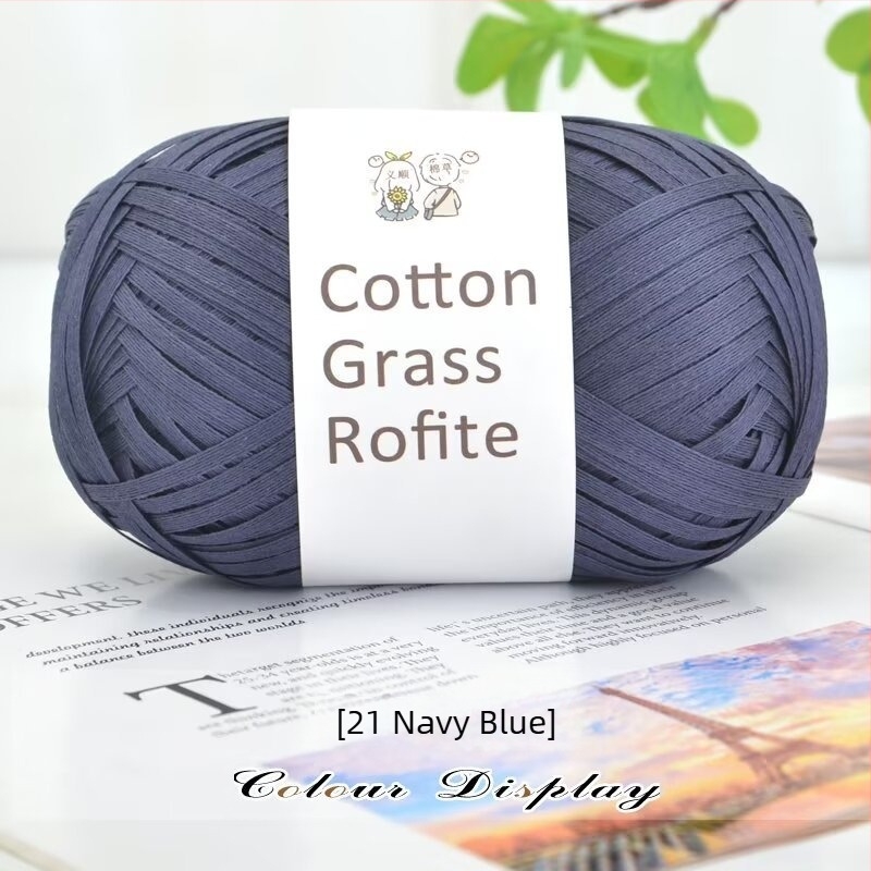 Accesorii tricotate manual – Ino Cotton Grass Thread, fir de lână (Brand: Ino; Tip fir: fir; Proces de torsionare: lână; Scop principal: tricot manual; Alias: Cotton grass thread)