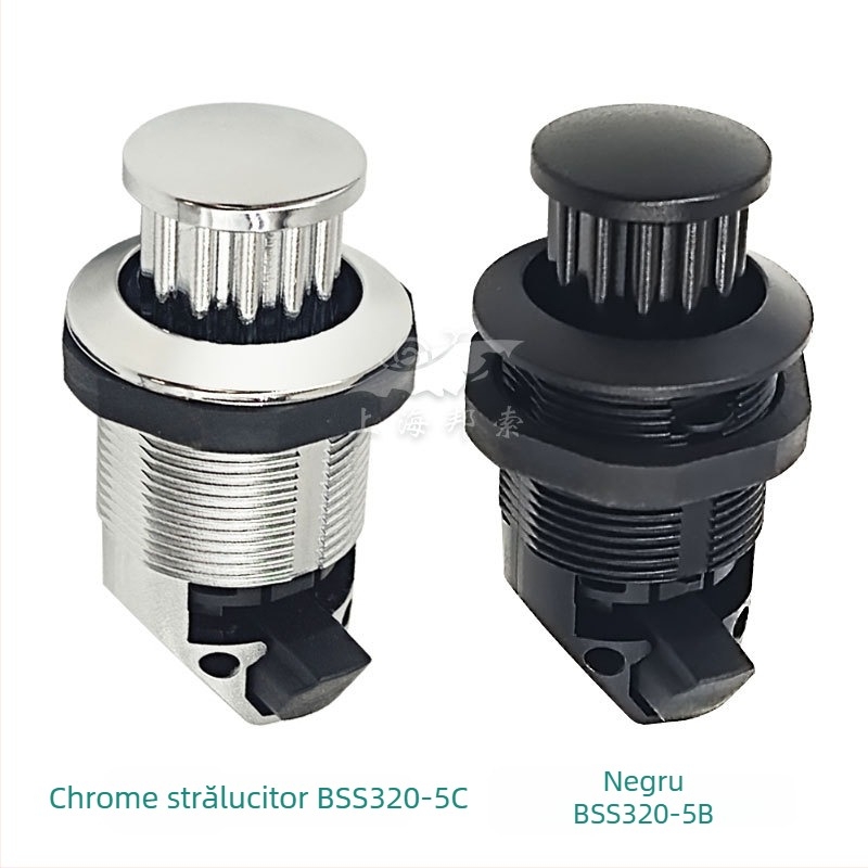 BSS320-5 Încuietoare pentru mâner auto cu mâner pop-up încorporat, din nylon PA6, fără cilindru, pentru mașini modificate, RV-uri și caravane