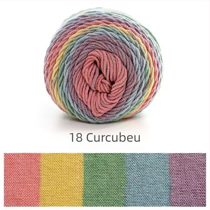 Ruyi Bird kit de fire pentru tricotat manual — amestec ring-spun din Hebei, pentru pulovere și pălării croșetate