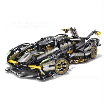 Joc de construcție pentru vehicule din ABS, demontare și asamblare, potrivit pentru 7–14 ani, dezvoltă interesul