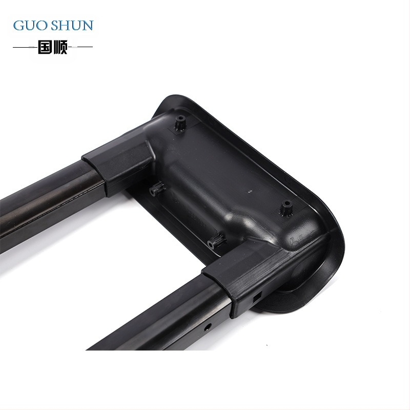 Mâner telescopic pentru bagaje – Model 208, Guoshun, construcție din fier exterior și aluminiu interior, etichetă privată licențiată