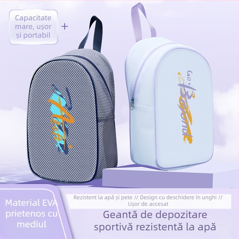 Geantă de înot din EVA, formă cubică, impermeabilă, model DZ2503174, ideală pentru călătorii și depozitare de produse de igienă