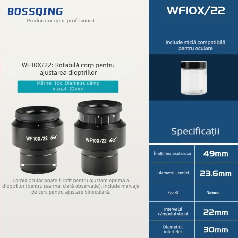 Ocular cu interfață de 30 mm, punct ocular înalt, model 30MM SCOPIS, personalizare disponibilă, brand Bo Zhiqing/BOSSQING