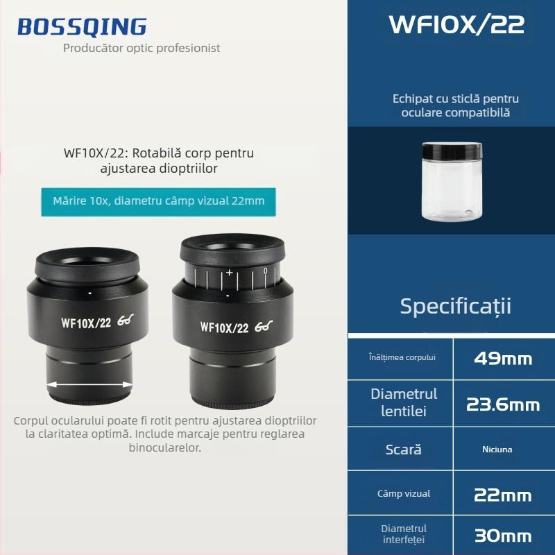 Ocular cu interfață de 30 mm, punct ocular înalt, model 30MM SCOPIS, personalizare disponibilă, brand Bo Zhiqing/BOSSQING