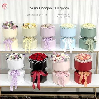 Changyi placă de stilizare într-un singur dispozitiv pentru împachetarea florilor, hârtie kraft, 5 coli pe pachet