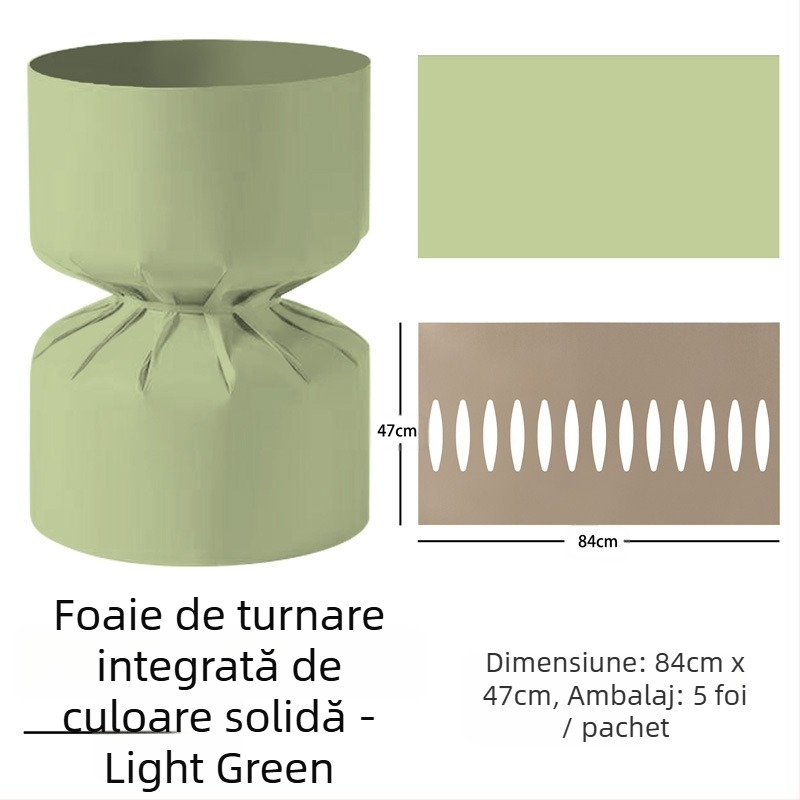 Changyi placă de stilizare într-un singur dispozitiv pentru împachetarea florilor, hârtie kraft, 5 coli pe pachet