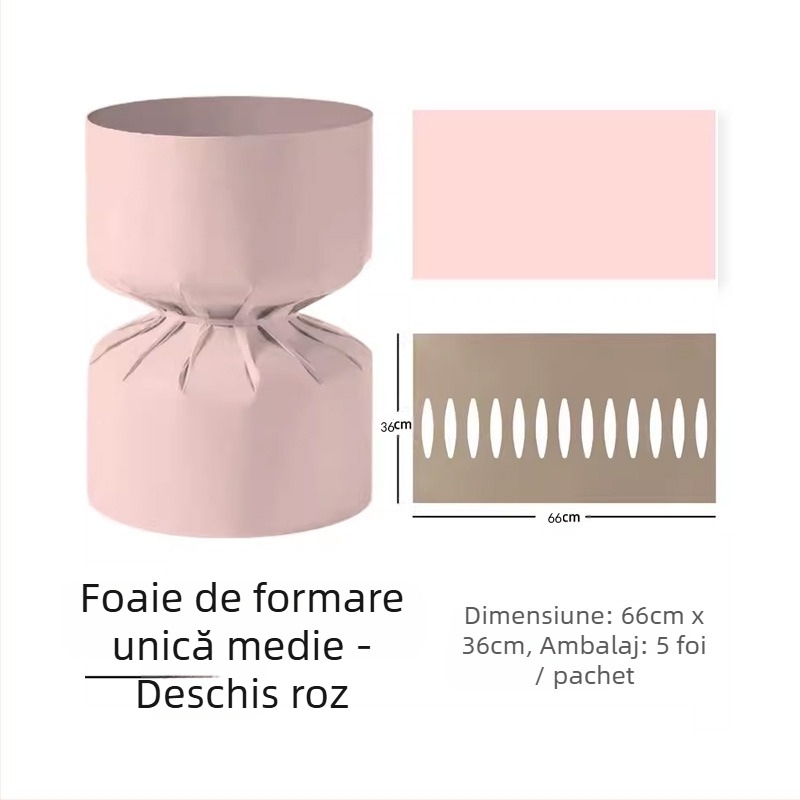 Changyi placă de stilizare într-un singur dispozitiv pentru împachetarea florilor, hârtie kraft, 5 coli pe pachet