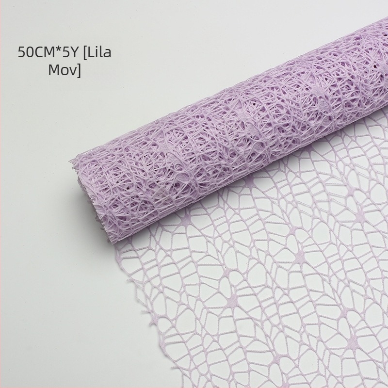 Plasă tifon jacquard pentru împachetarea florilor — marcă Xi Hua Nong — Material: tifon; Origine: Yiwu, China; Confecție: Plastic; Etichete private autorizate: Da