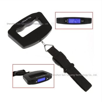 Cântar electronic portabil 50 kg – cântar de bagaje de mână