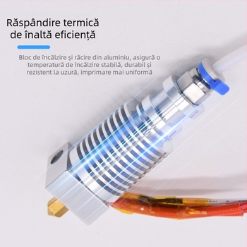 Kit de duze pentru imprimantă 3D CR-10V2/CR-10V3, 24V, 40W, cu kit de silicon