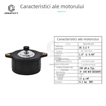 Motor pas cu pas K1/K1C/K1Max – model K1/k1c/k1max, marcă Creativity, compatibil Ender3 v3