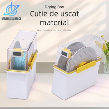 Cutie de uscare pentru consumabile PLA ale imprimantei 3D – etanșă, protecție împotriva umezelii, model G2-1-1, Earth Surface