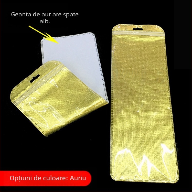 Pungi de ambalare pentru tălpi, pentru mai multe perechi, transparente, mata cu textură în dungi, auto-sealante, cu clapă de 3 cm